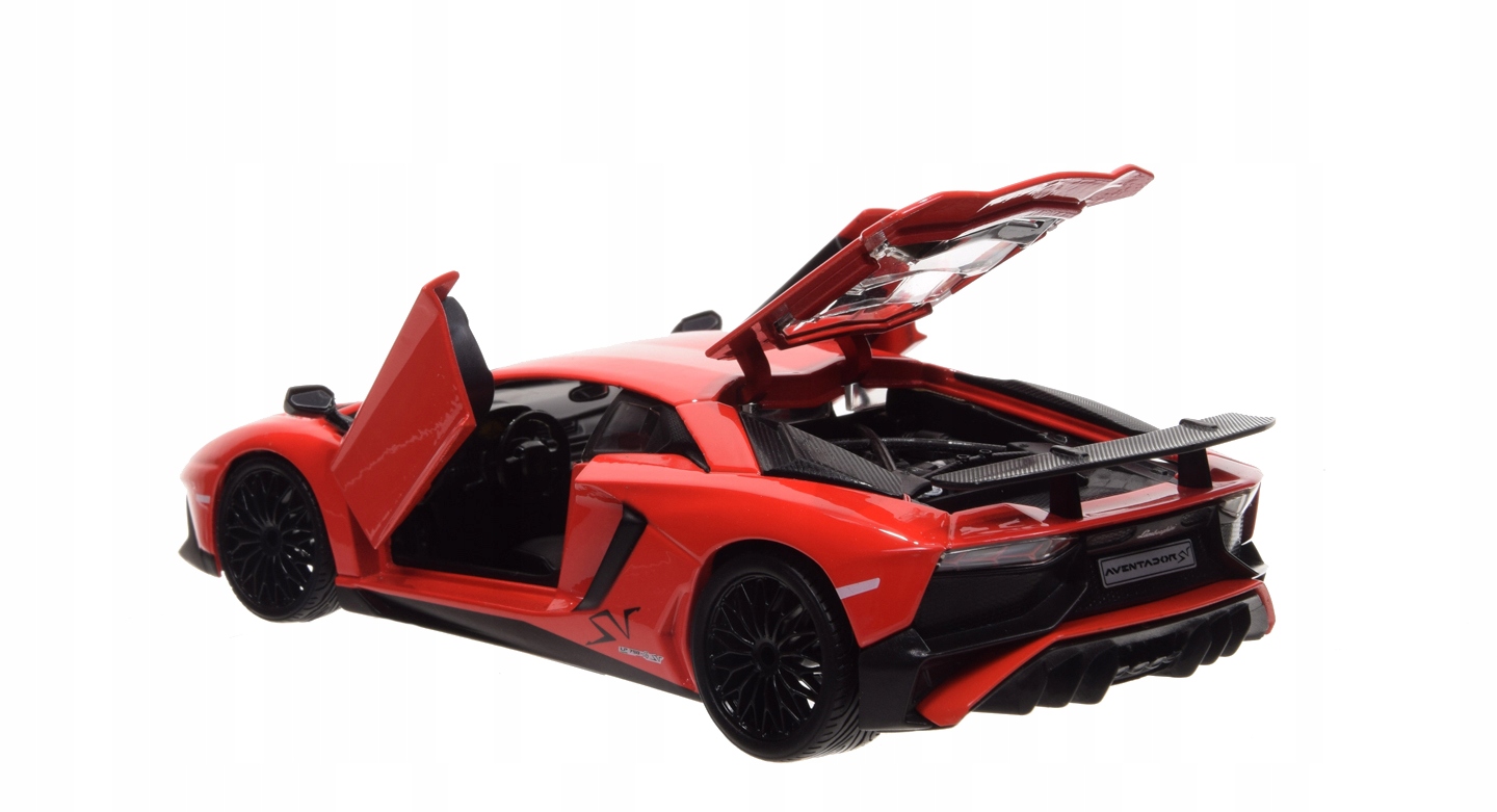 BURAGO 1:24 LAMBORGHINI AVENTADOR MODEL METAL Bohater brak