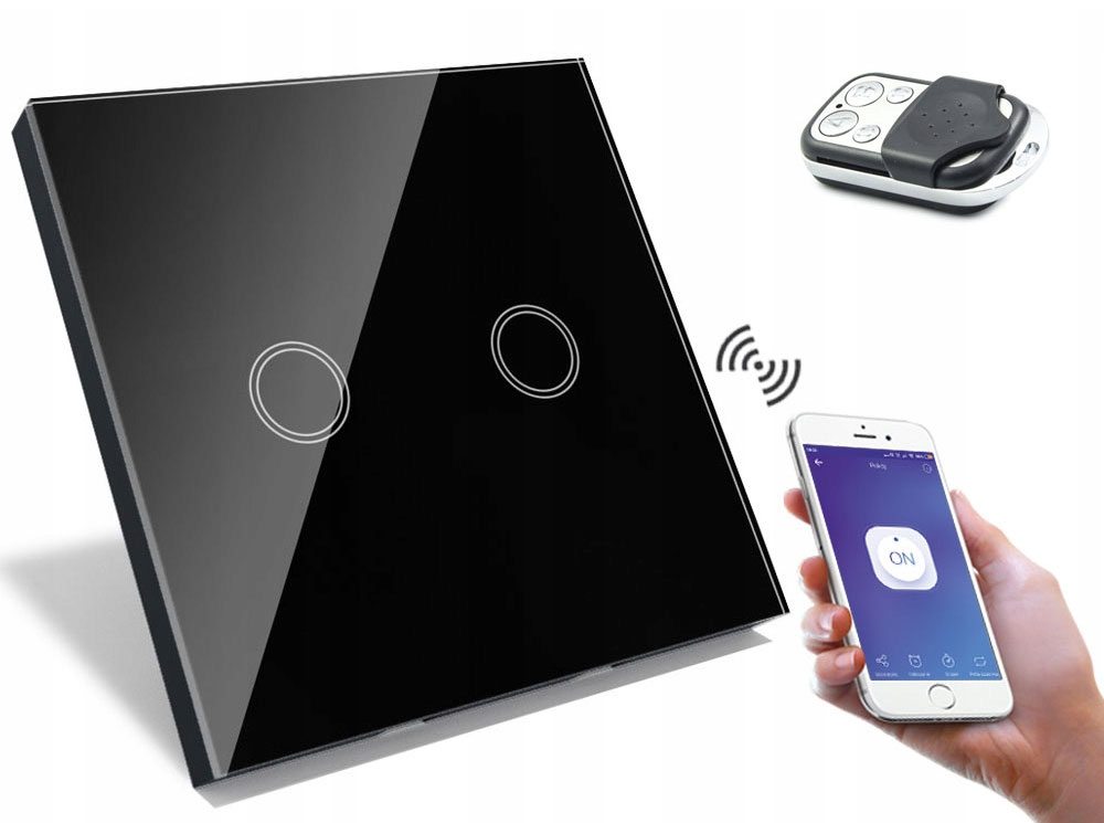 

B-line Włącznik Dotykowy Szklany 2GB Wifi Pilot