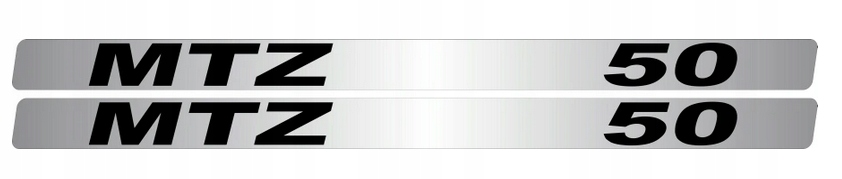 KOMPLET NAKLEJEK MASKI 2 SZTUKI MTZ 50