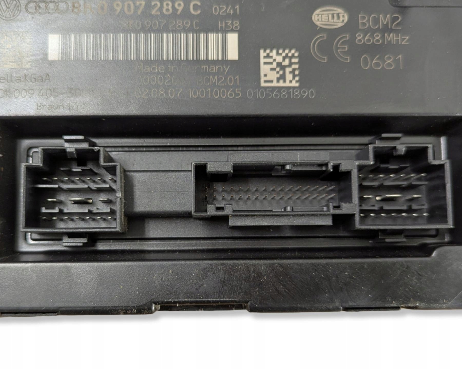 Unité commande confort Audi A5 8T 2007 8K0907289C