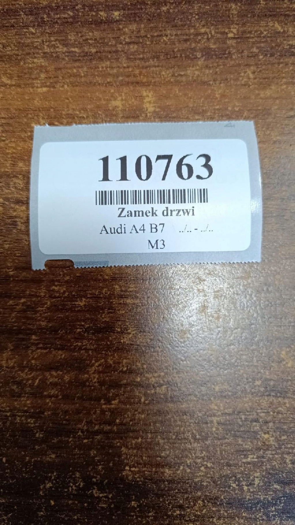 AUDI A4 B7 lock door right rear part 8E0839016AA
