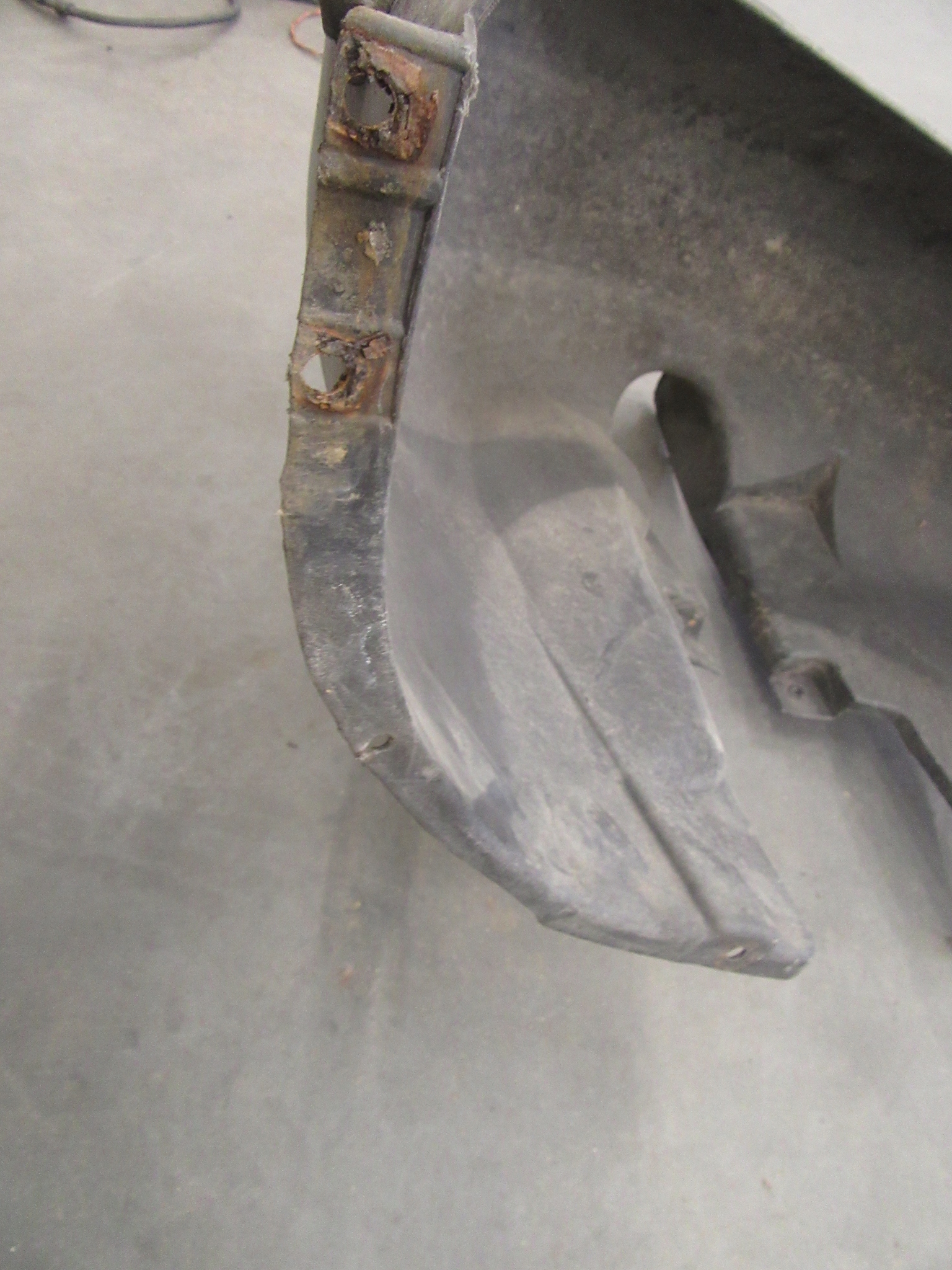 mudguard left rear part BMW 5 e60 MPAKIET sedan
