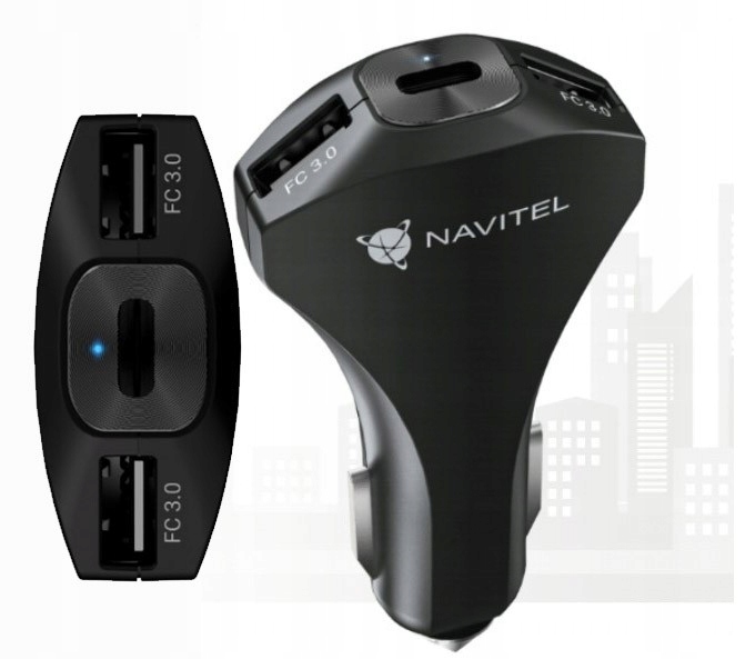 

Navitel USP45 Slim Ładowarka samochodowa Usb Usb-c