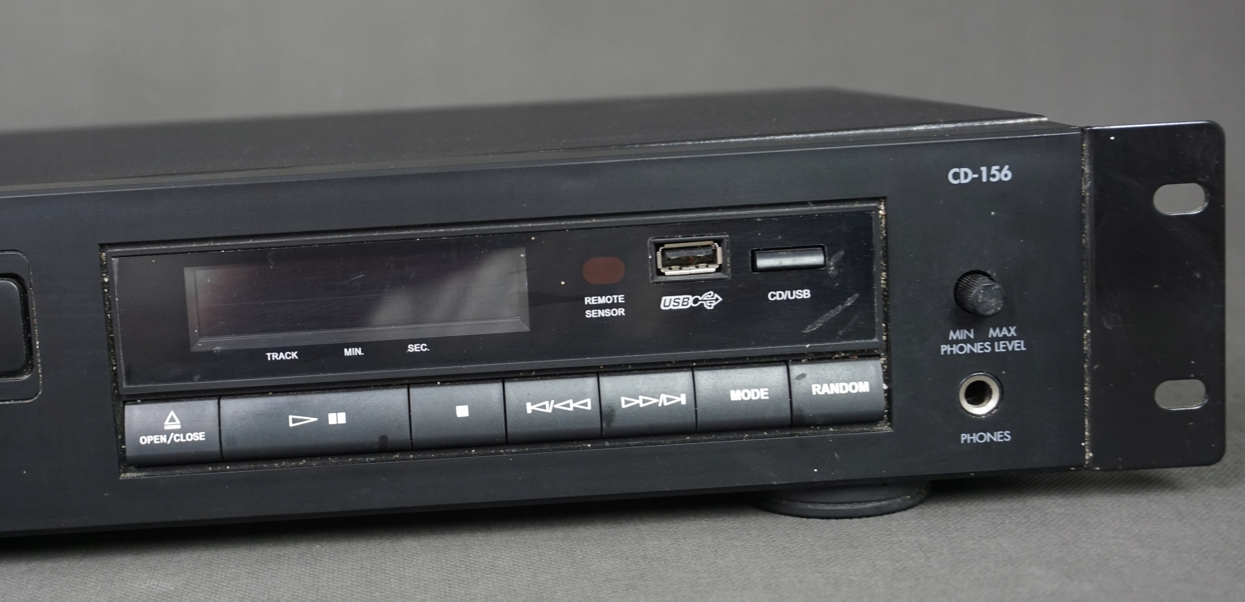 Monacor CD-156 | Odtwarzacz CD/MP3 audio stereo z interfejsem USB Marka IMG Stage Line