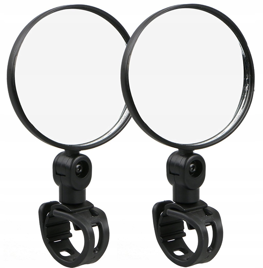 LUSTERKO ROWEROWE NA KIEROWNICĘ KIEROWNIK ROWEROWY 75MM REGULOWANE OKRĄGŁE Waga 0 g