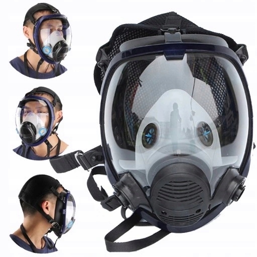 Maska Pełna Lakiernicza Mask Przeciwpyłowa Ochrona