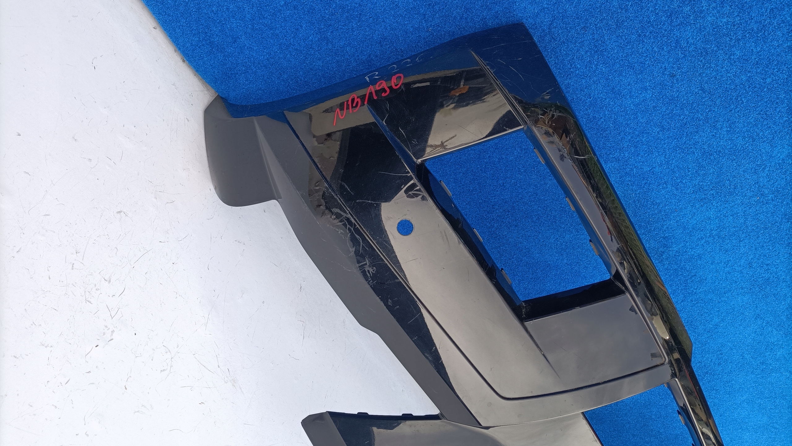 MERCEDES GLK X204 bumper front below PDC without washers A2048851425 NB190