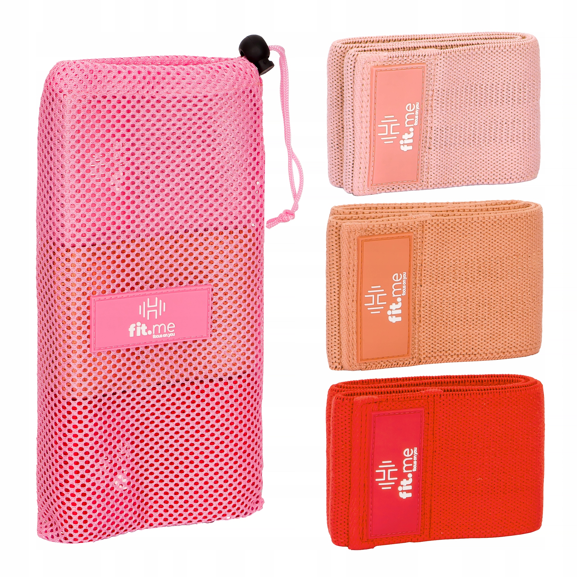 ZESTAW 3 GUMY OPOROWE MATERIAŁOWE TAŚMY DO ĆWICZEŃ Szerokość 80 mm