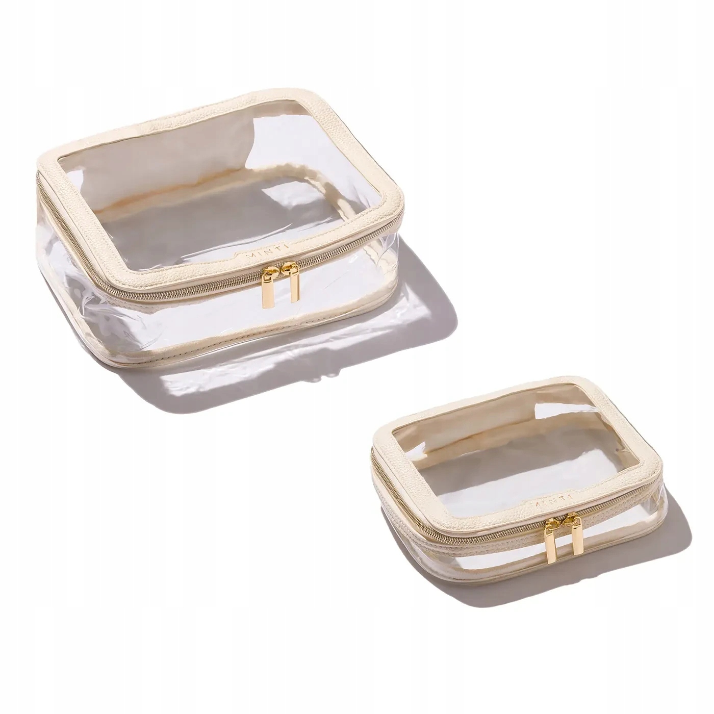 Minti Collection Cestovní taška Vanilla Set, sada 2 cestovních kosmetických taštiček