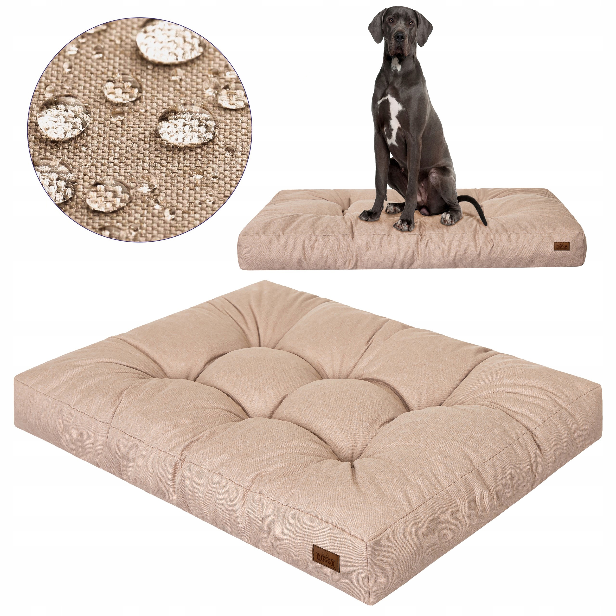 Levně Matrace Prošívaná Voděodolná Giga Pelíšek pelíšek pro psa XXL 130 x 100 cm