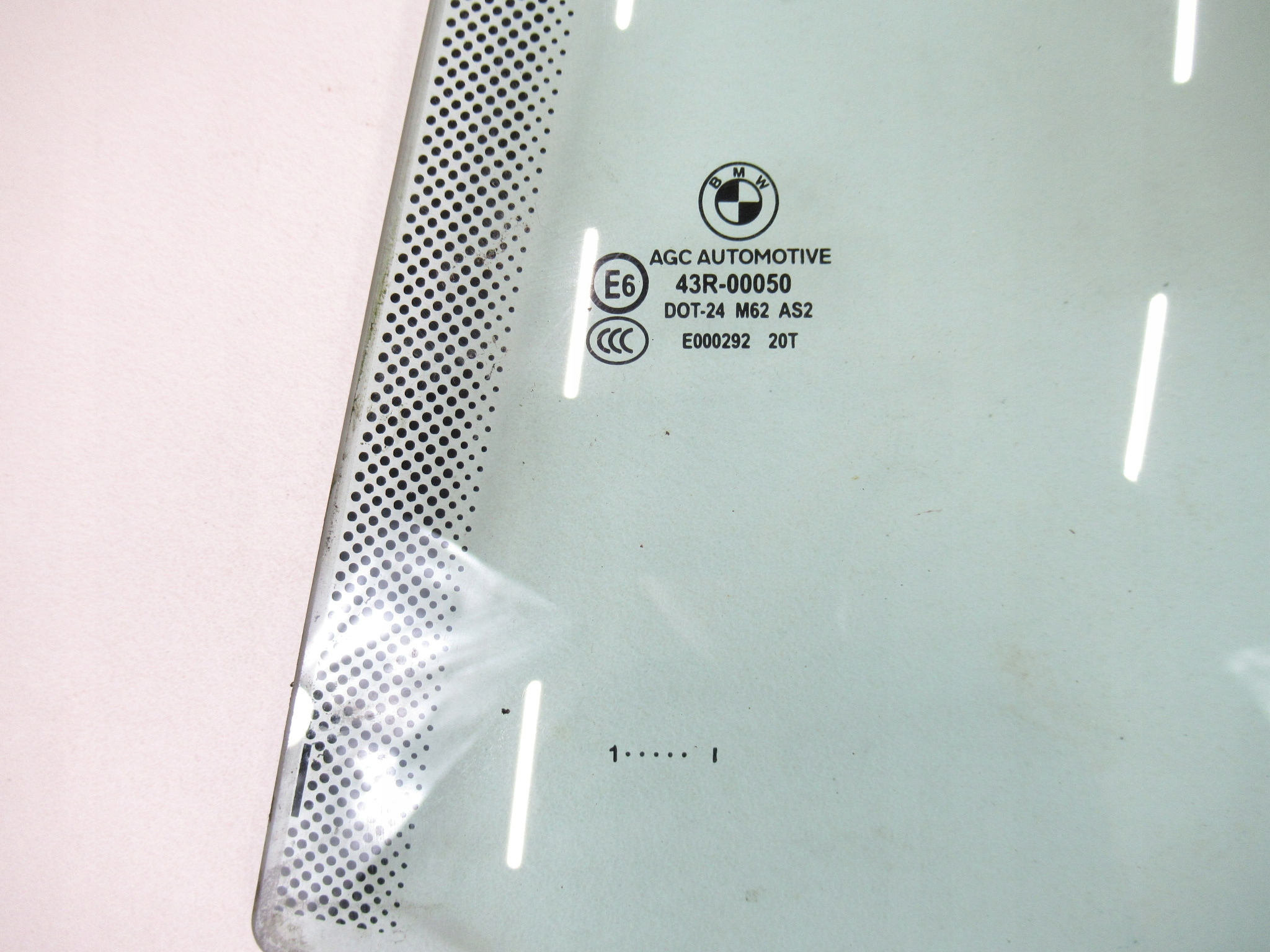 window left left rear part BMW F07 GT AS2