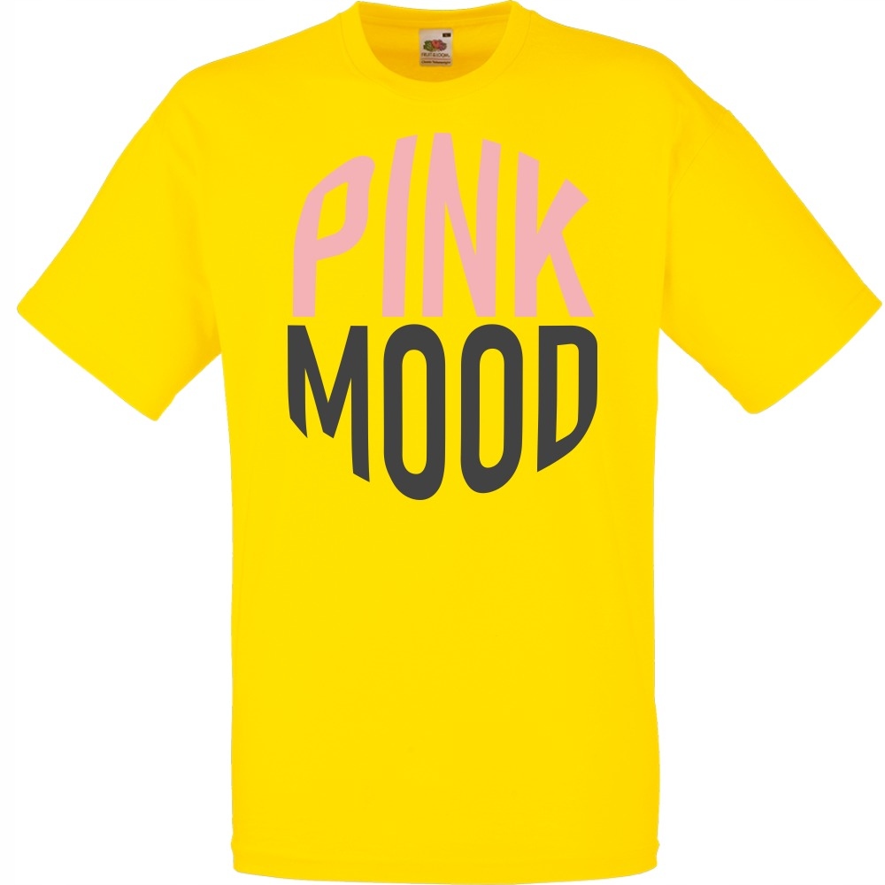 

Koszulka pink mood różowy róż L żółta jaskrawa