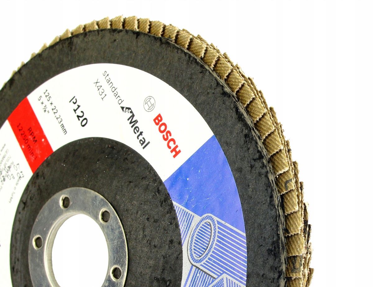 BOSCH TARCZA LISTKOWA 125mm GR.120 DO METALU Marka Bosch
