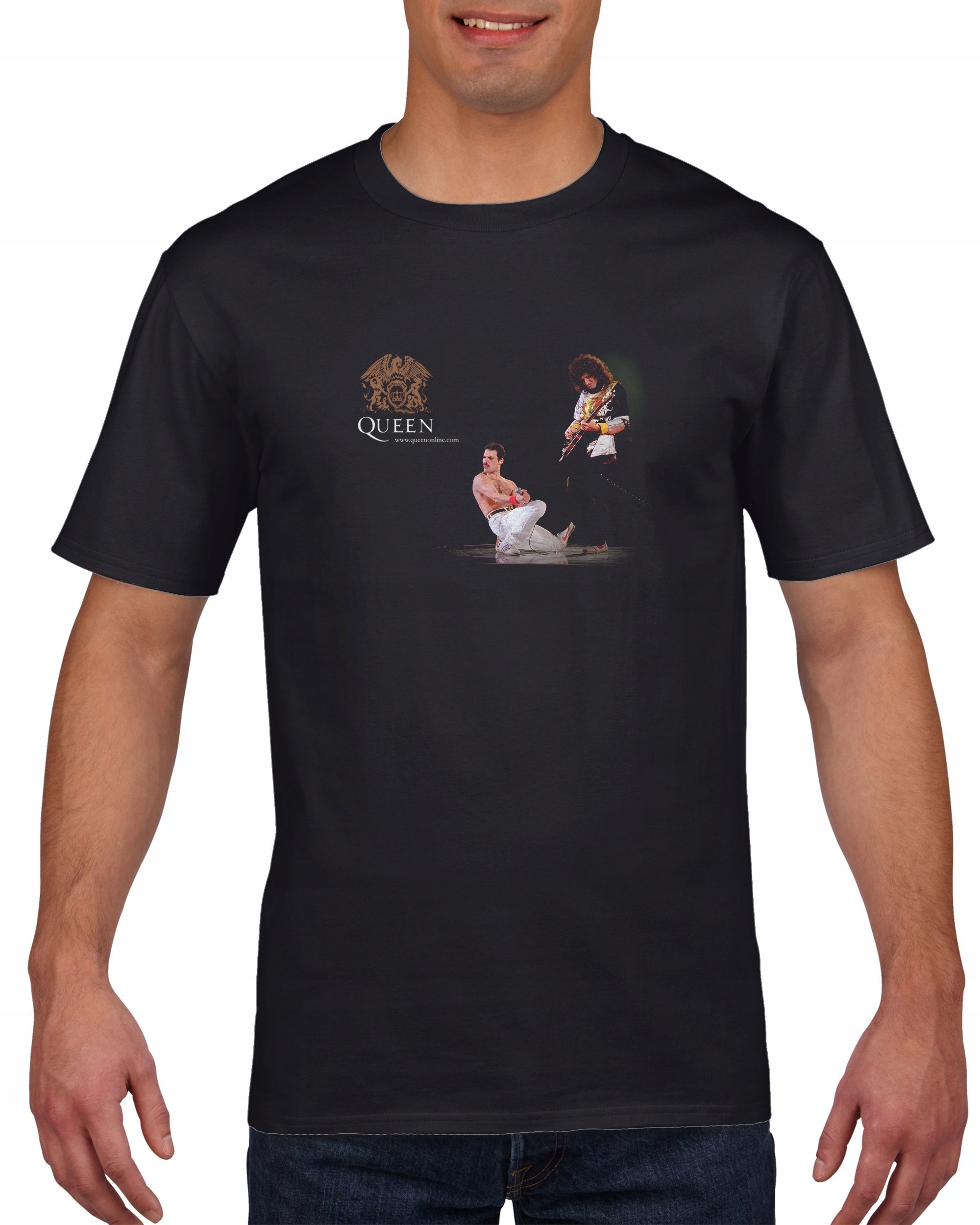 

Koszulka męska Queen Freddy Mercury c XXL