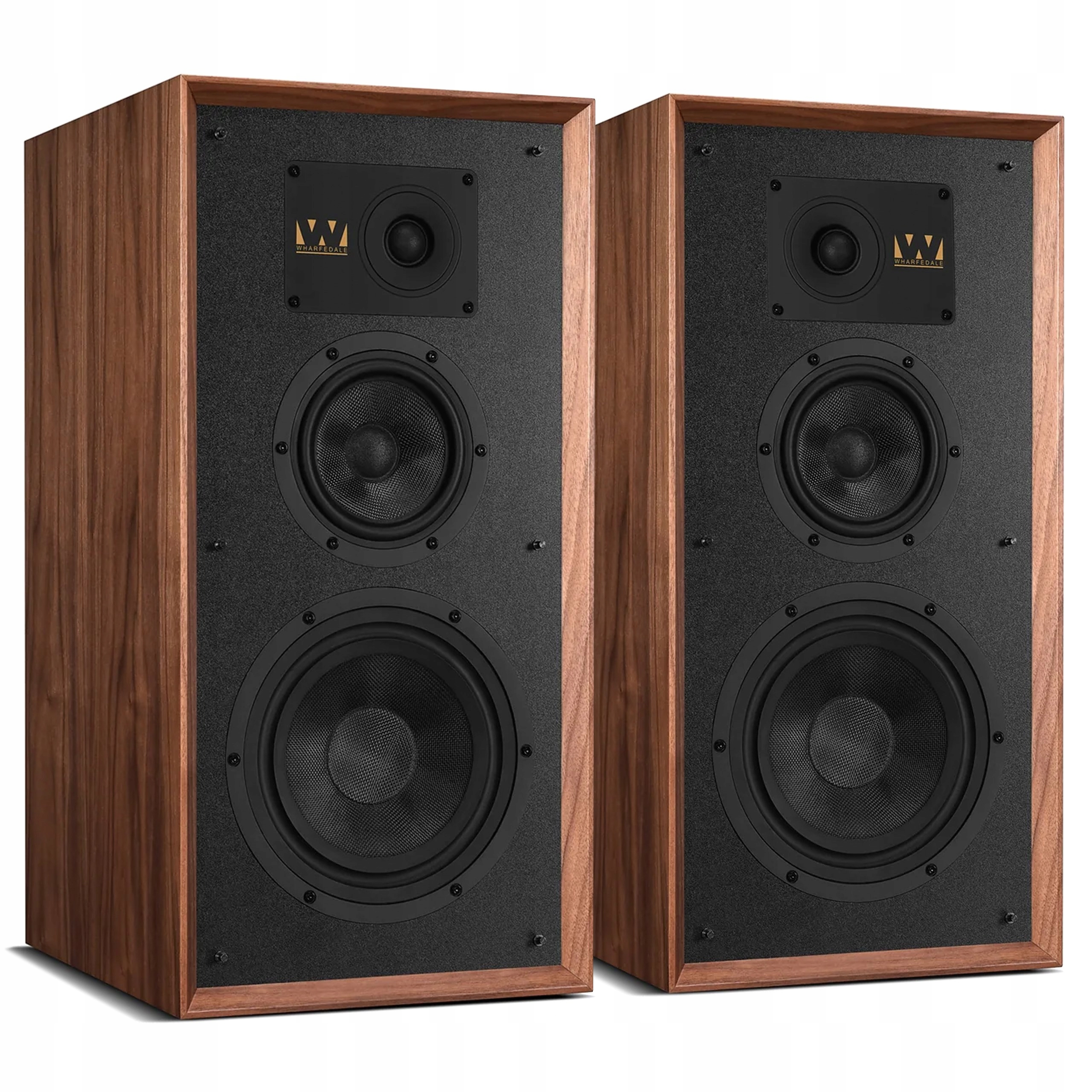 Wharfedale Linton Kolumny Podstawkowe 6 Ohm 3-DROŻNE Walnut Para