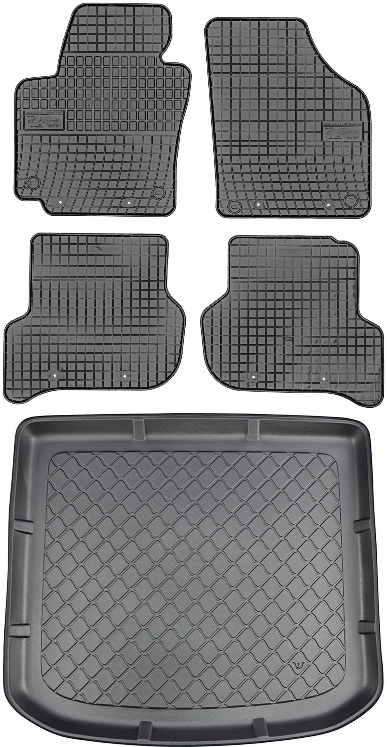 Seat Altea XL Hatchback 2006-2015 Koberce s rohožou