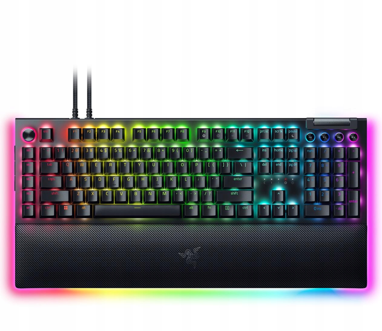 RAZER Klawiatura Gamingowa Przewodowa BlackWidow V4 Pro, układ US — 2