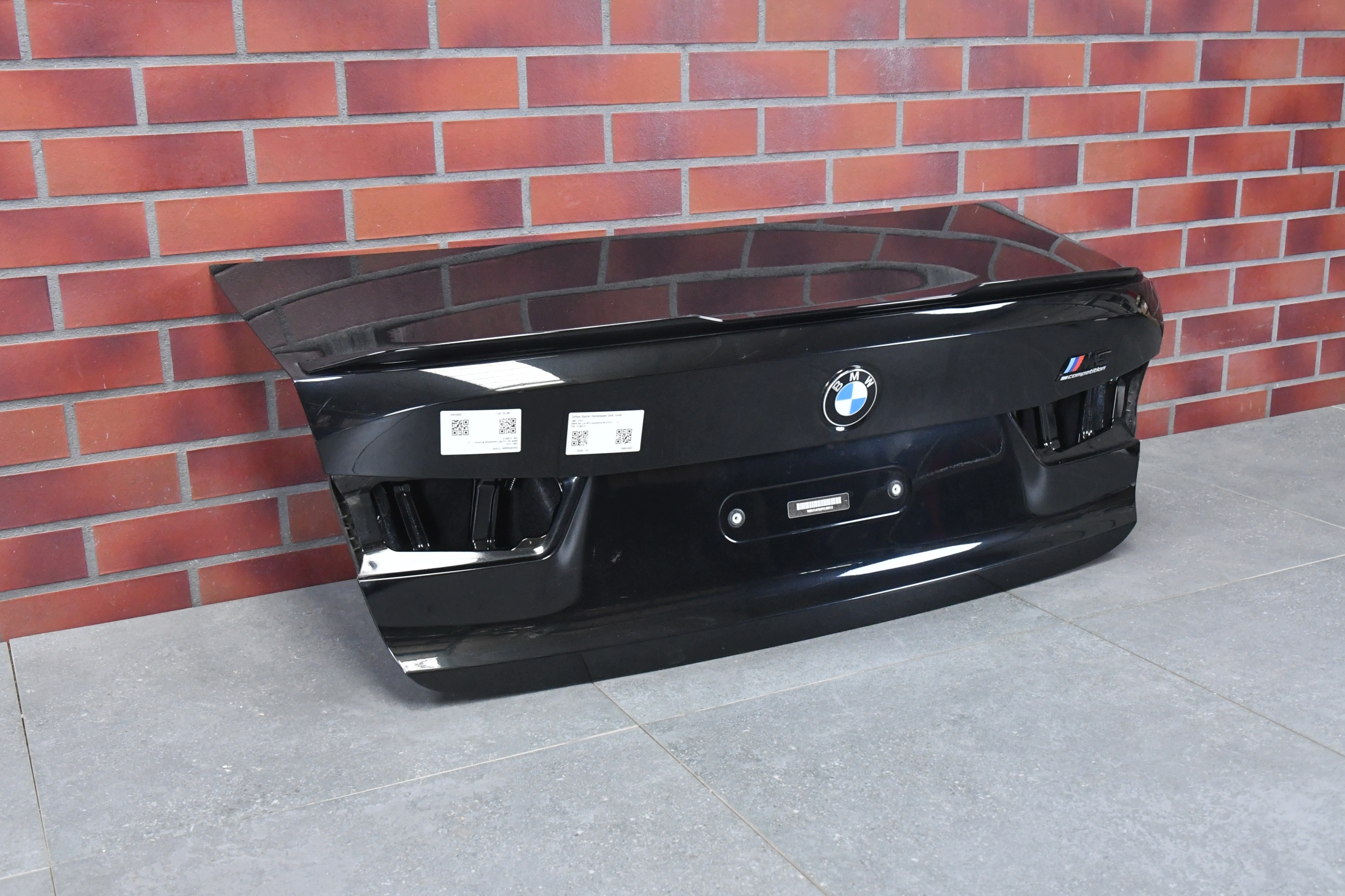 boot door rear BMW M3 G80 colour 475 BLACK SAPPHIRE