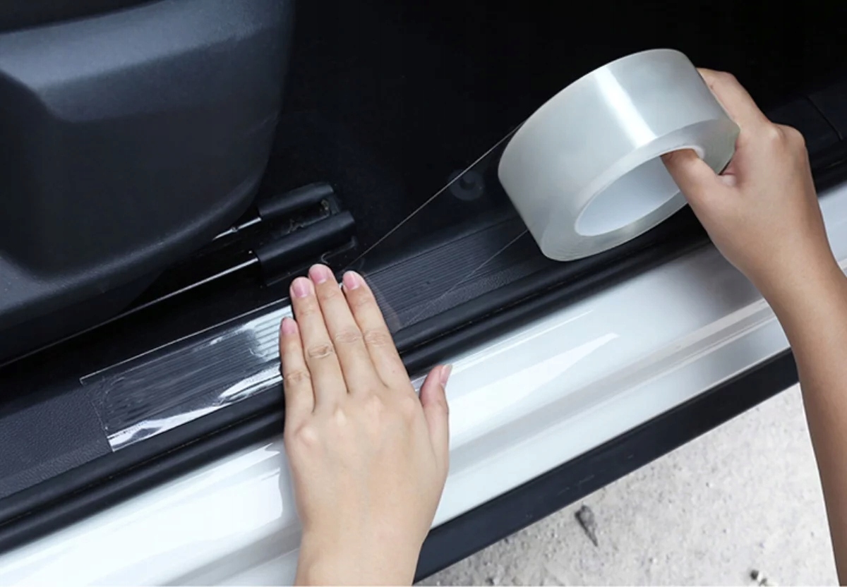 Taśma OCHRONNA na drzwi progi ranty 5cm/5 Metrów!