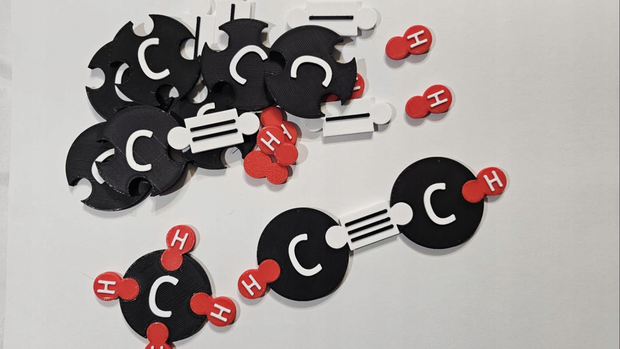 Puzzle chemiczne – Węglowodory