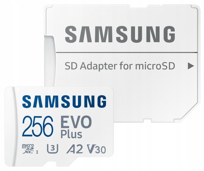 

Karta microSDHC Samsung Evo Plus 256 Gb