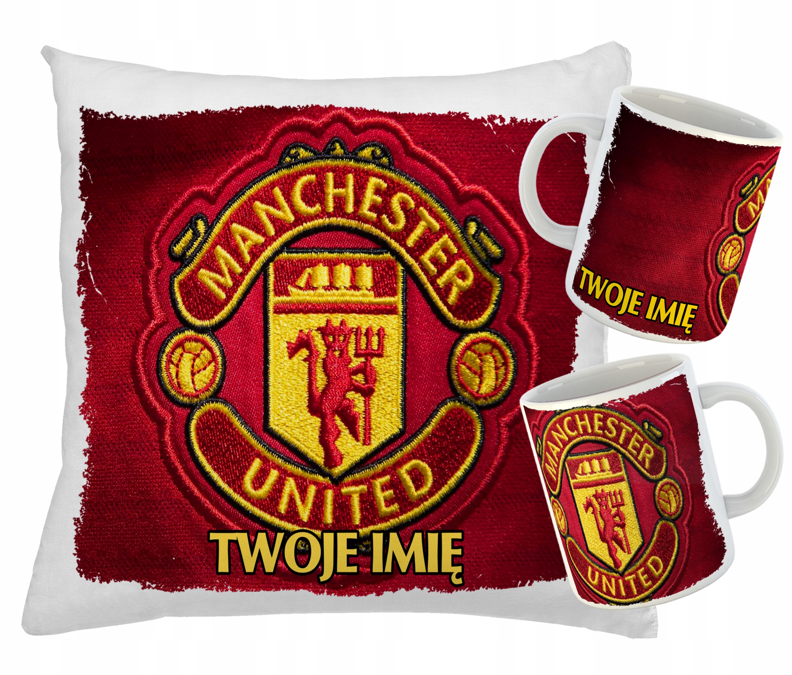 

Kubek Poduszka dla kibica Manchester United F.c