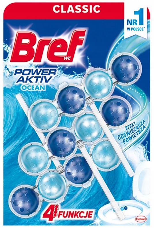 

Zawieszka Bref 3 szt czyszczenie Wc Ocean
