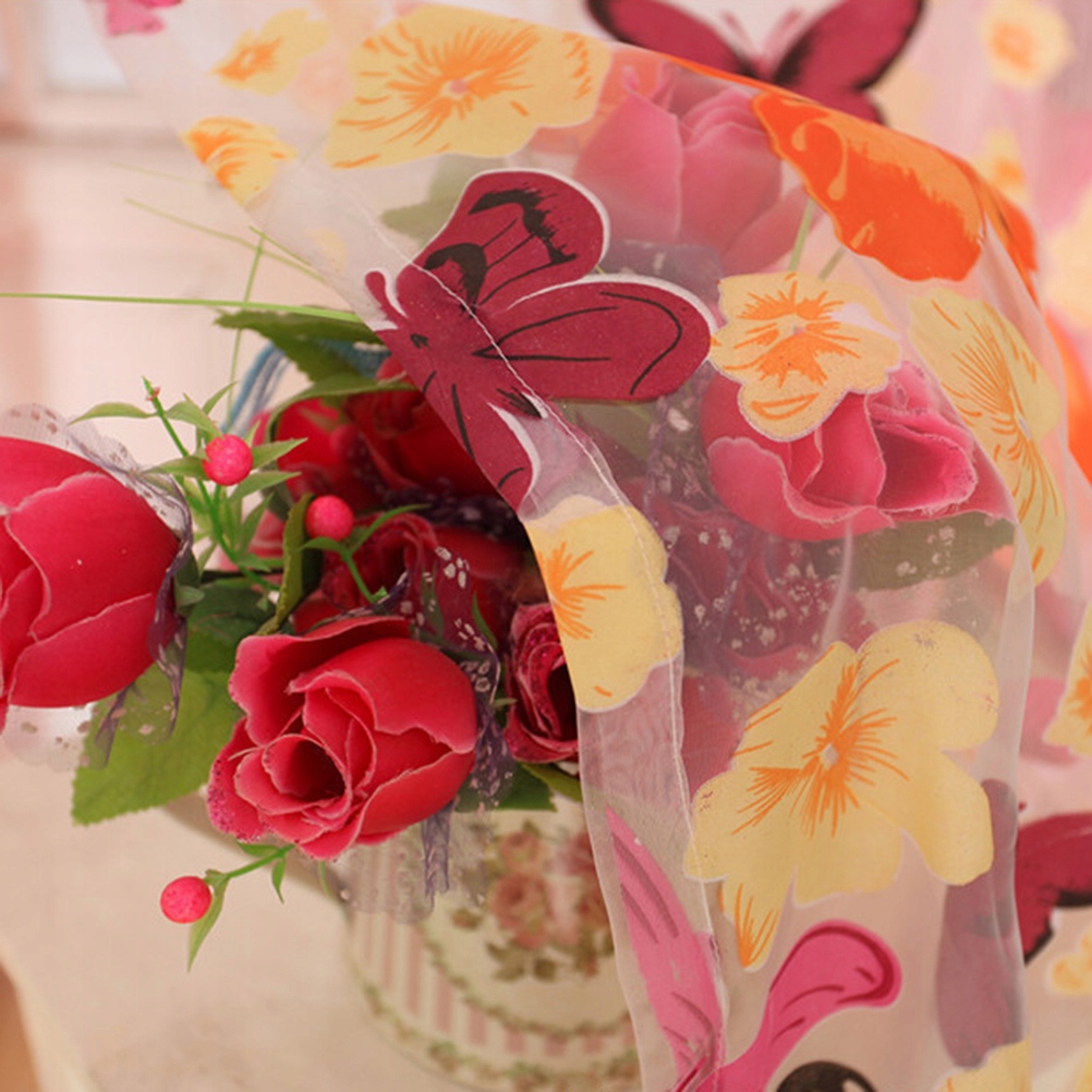 ZASŁONY DO SYPIALNI Z PRZEZROCZYSTYM NADRUKIEM Marka bez marki