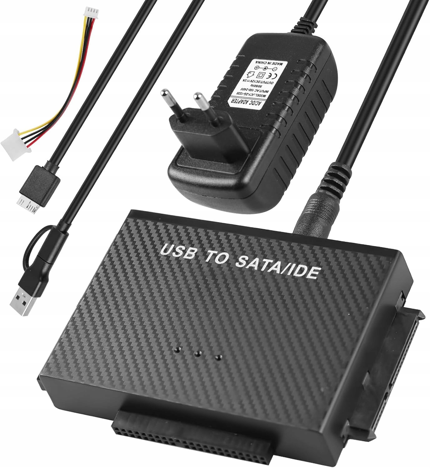 Adapter Sata Usb 3.2 Ide 2.5 3.5 Hdd Ssd Przelacznik Windows Linux Vista Xp