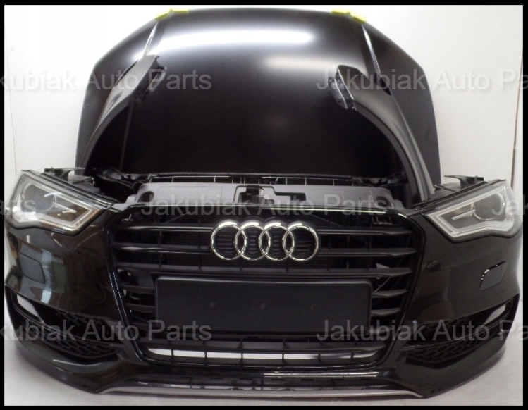 AUDI A3 SEDAN MASKA ZDERZAK LAMPA PRZÓD S- LINE