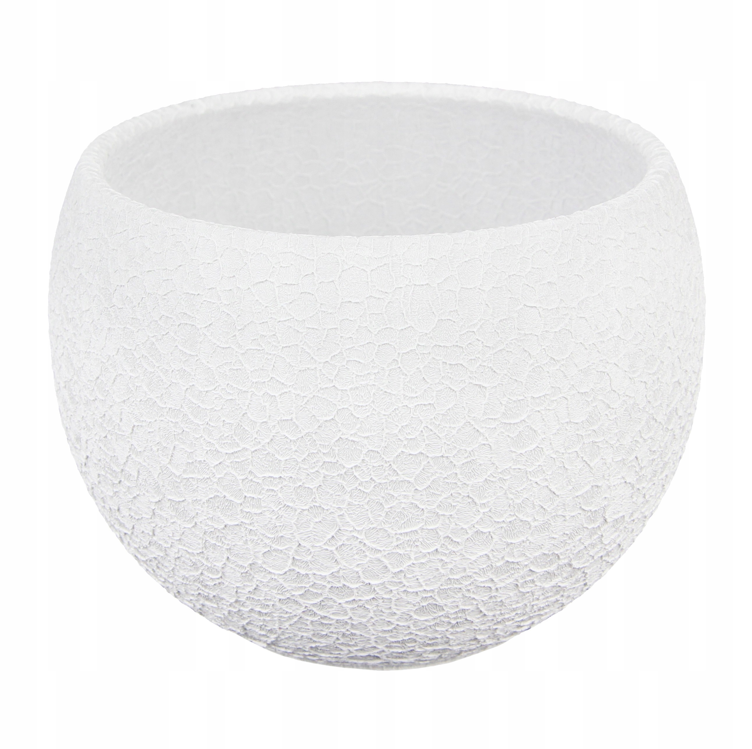 

Osłonka biała kula ceramiczna 12,5 cm x 17 cm