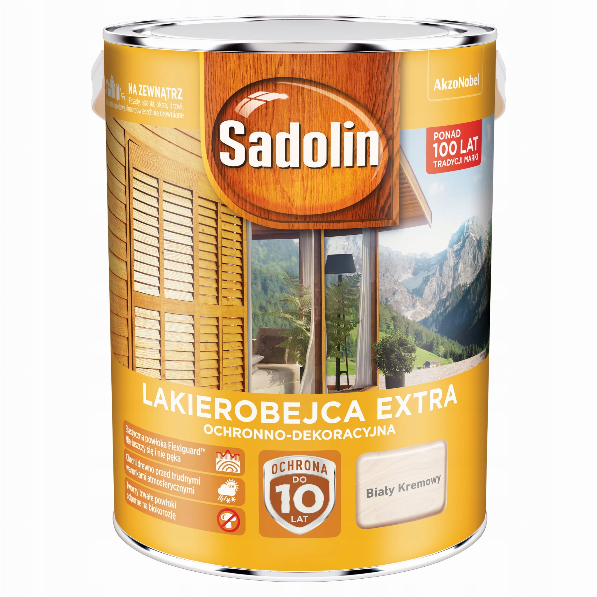 Sadolin Extra 5L - Biały Kremowy