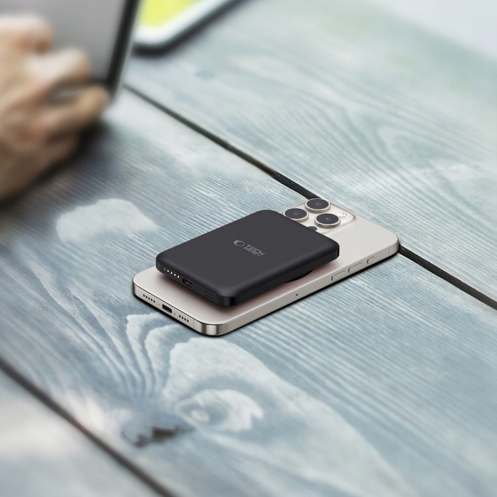 POWERBANK 5000 MAH TECH-PROTECT PB10 LIFEMAG MAGSAFE CZARNY Napięcie nominalne 5 V