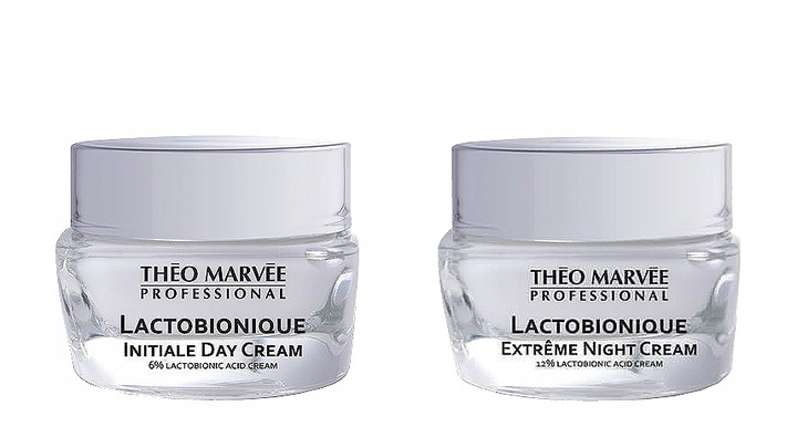 Theo Marvee Zestaw Kremów Z Kwasem Laktobionowym Dzień 50ml Noc 50ml