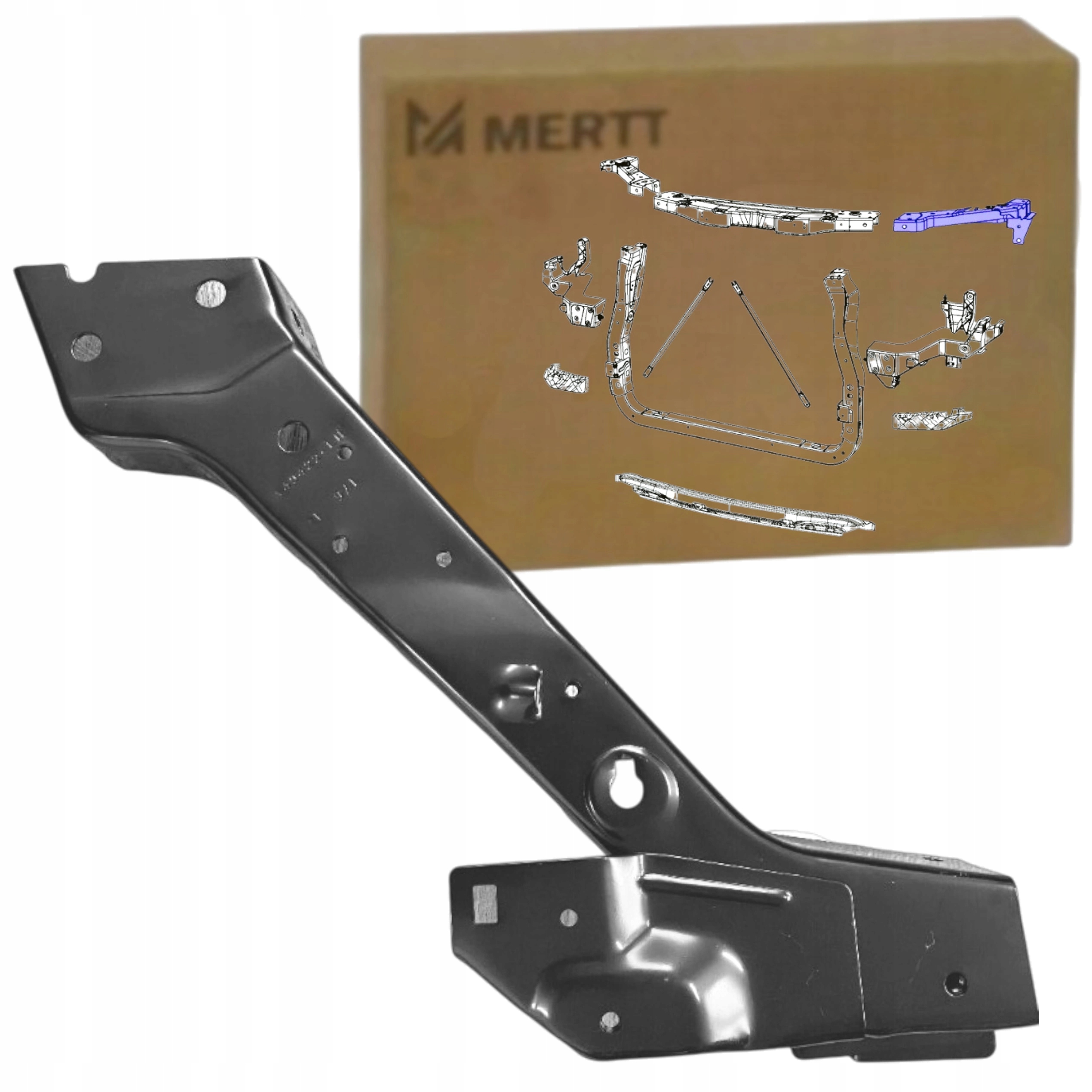 Jeep Grand Cherokee WK2 2010-2014 Okular Držák levý přední pás 5156117