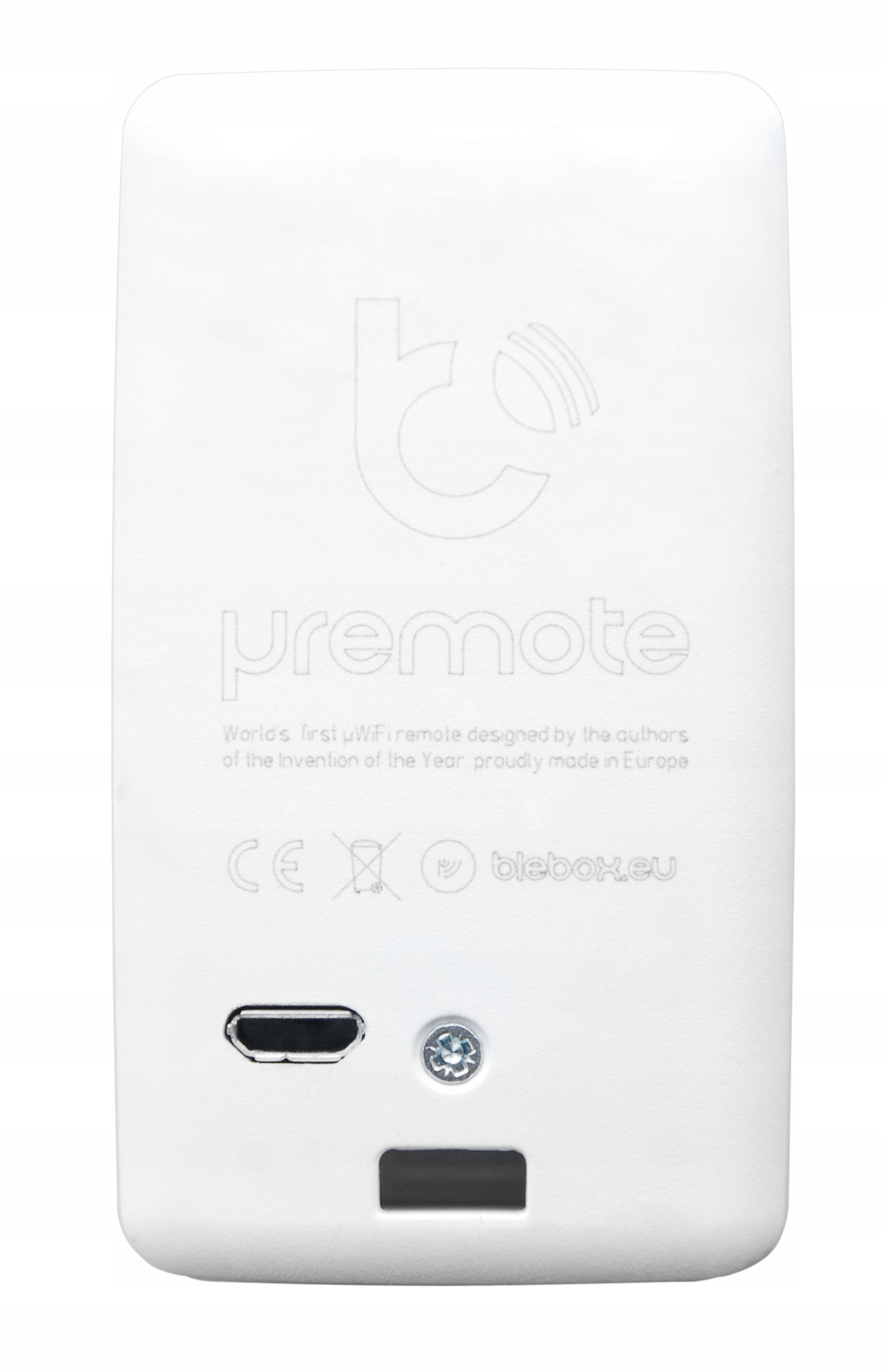 BleBox inteligentny pilot uRemote PRO biały WiFi Zasilanie akumulatorowe