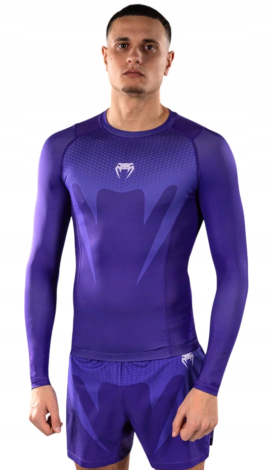 Venum Rashguard Dlouhý rukáv s dlouhým rukávem No Gi Purple M
