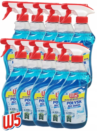 

Płyn W5 Do Mycia Okien Luster clasic 10L+PREZENT!