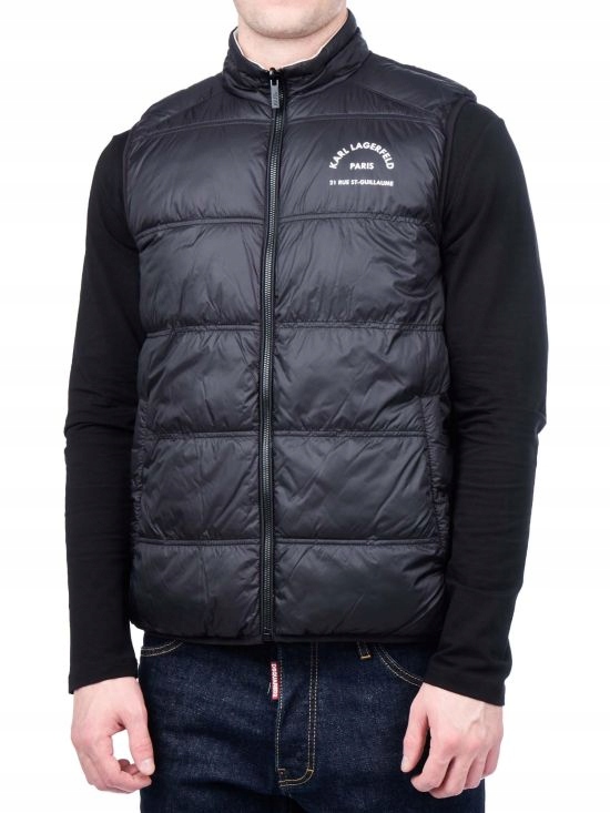 KARL LAGERFELD ORYGINALNY BEZRĘKAWNIK KAMIZELKA 52