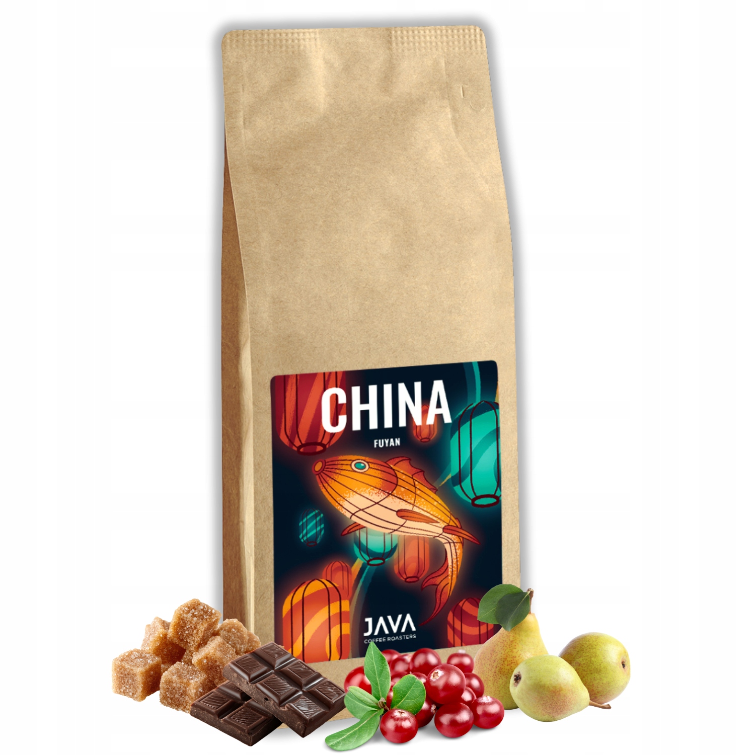 Káva zrnková specialty China Fuyan 1 kg pod přeliv 100% Arabika čerstvá