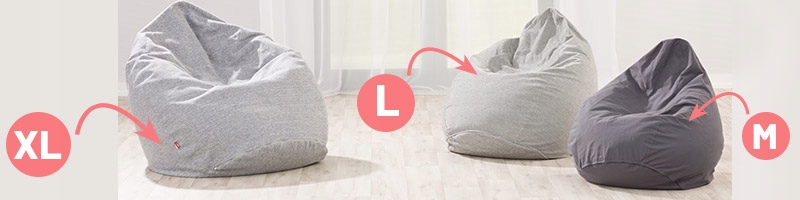 Sedací vak Ø60 x 105 cm modrý bukla