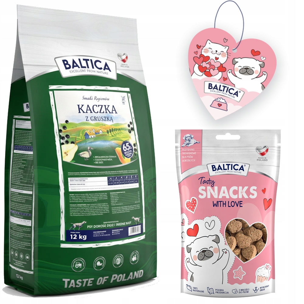 Baltica Kaczka Z Gruszką ML 12KG Sucha Karma Bezzbożowa Dla Psa Monoprotein