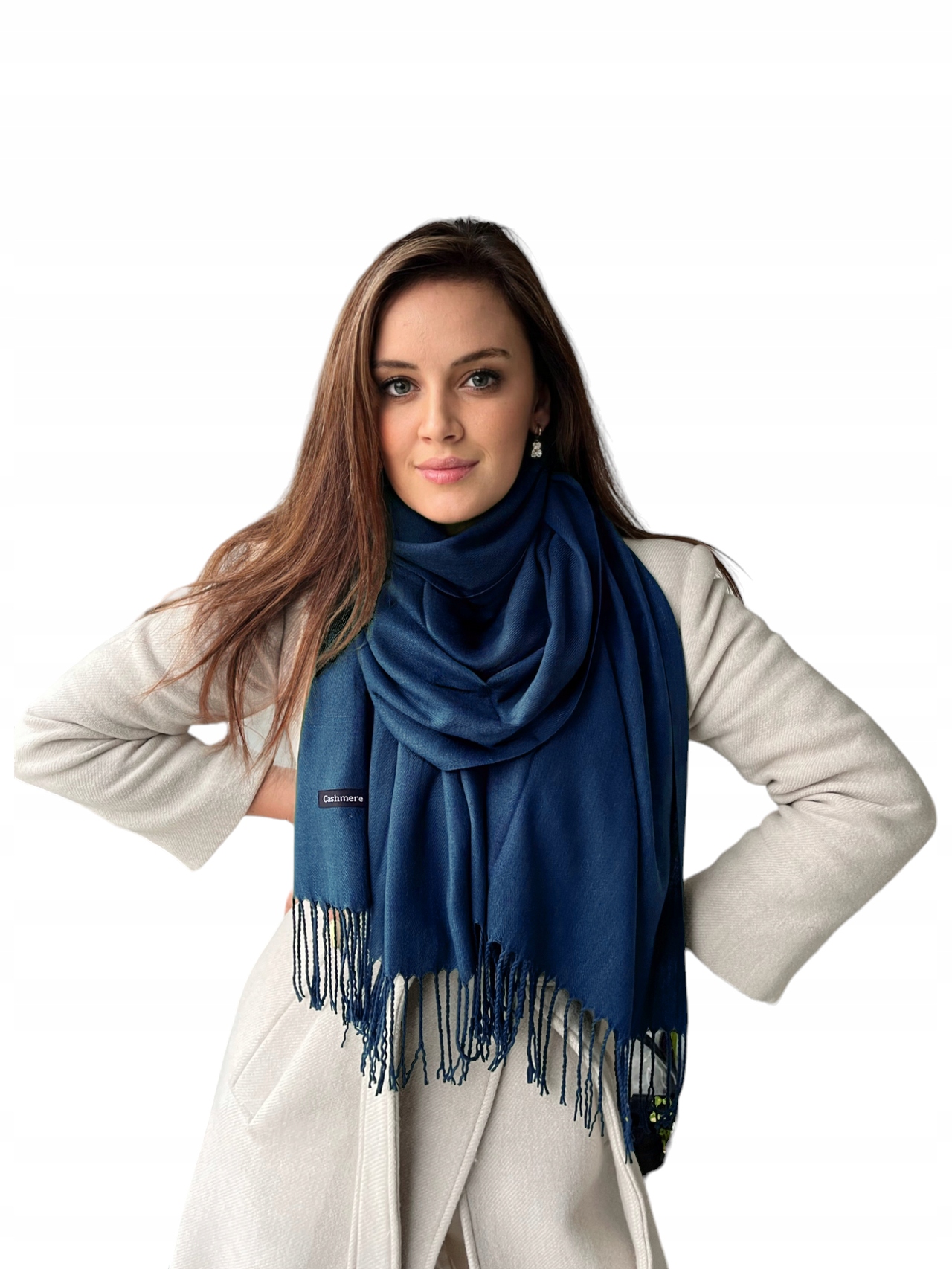 MODNY ELEGANCKI DAMSKI SZAL CHUSTA XL SZALIK Marka Ecarla