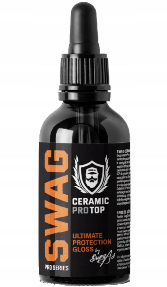 Swag Ceramic Pro Top Keramický náter 50 ml aplikátory a certifikáty