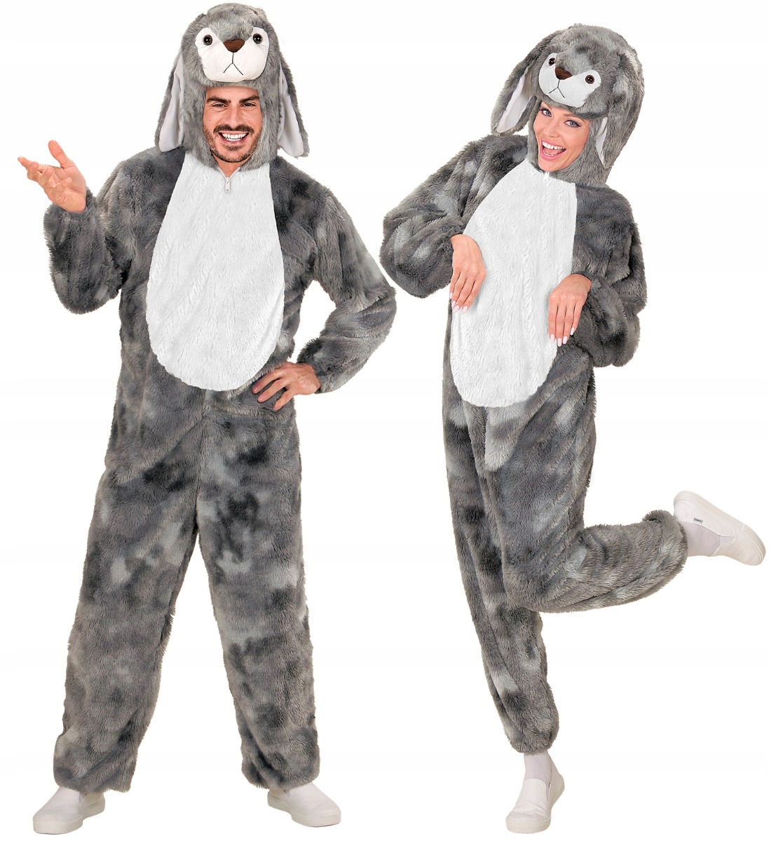 Kostým králíka, plyšový kostým zajíčka, Velikonoce , velikost M/L