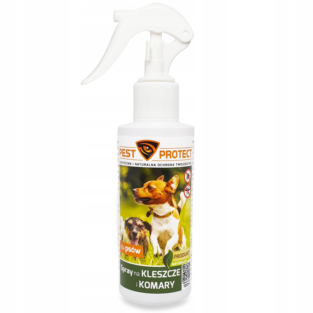 

Spray Płyn na Kleszcze Komary dla Psa Pest Protect
