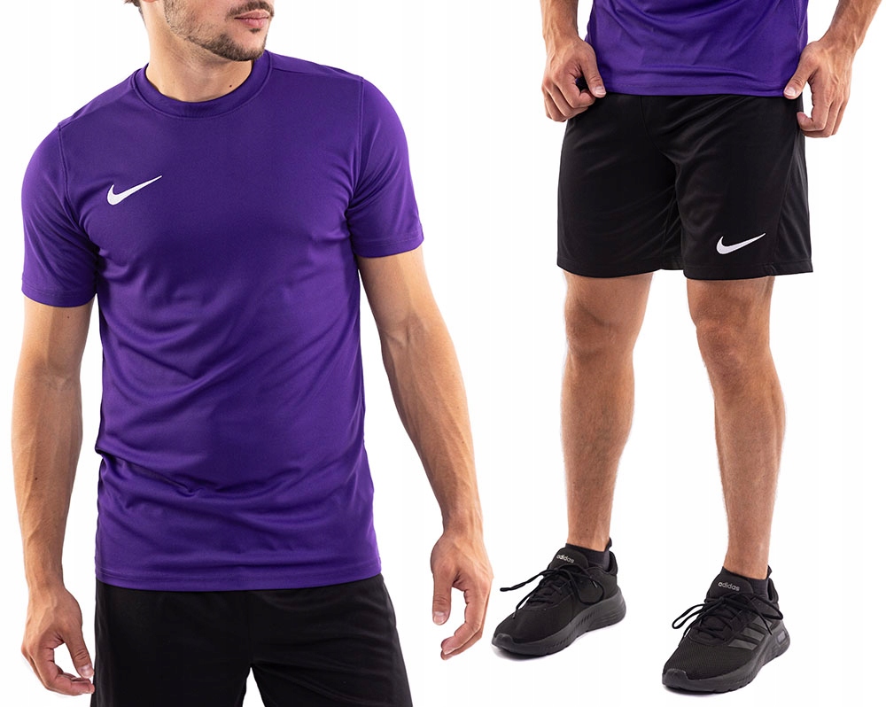 Sportovní oblečení Nike Dry Park Pánský komplet Pohodlné tričko Kraťasy vel. M