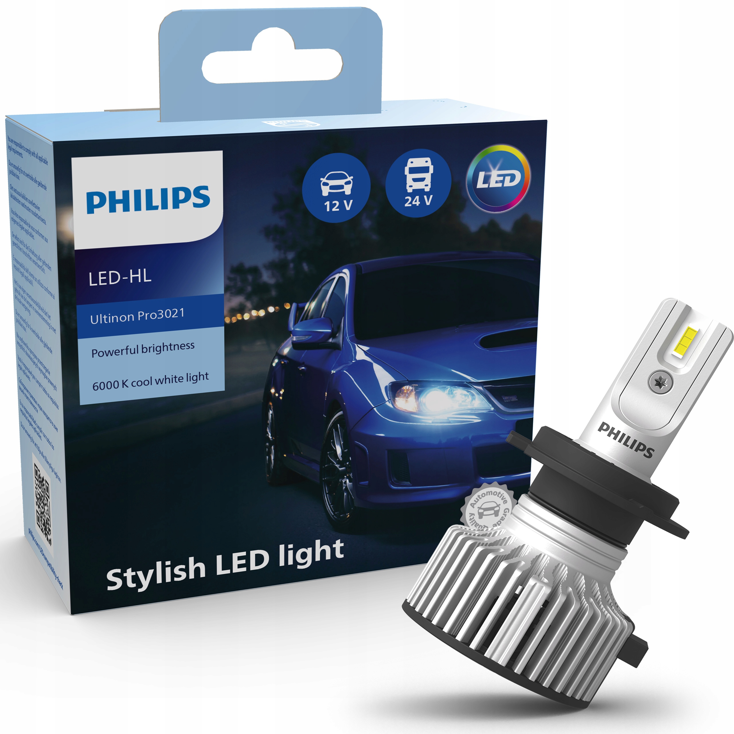 

Philips żarówki Led H7 Ultinon Pro3021 6000K 12/24