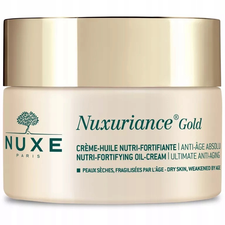 Nuxe Nuxuriance Gold Ultraodżywczy Olejkowy Krem Do Twarzy Na Dzień 50 ML