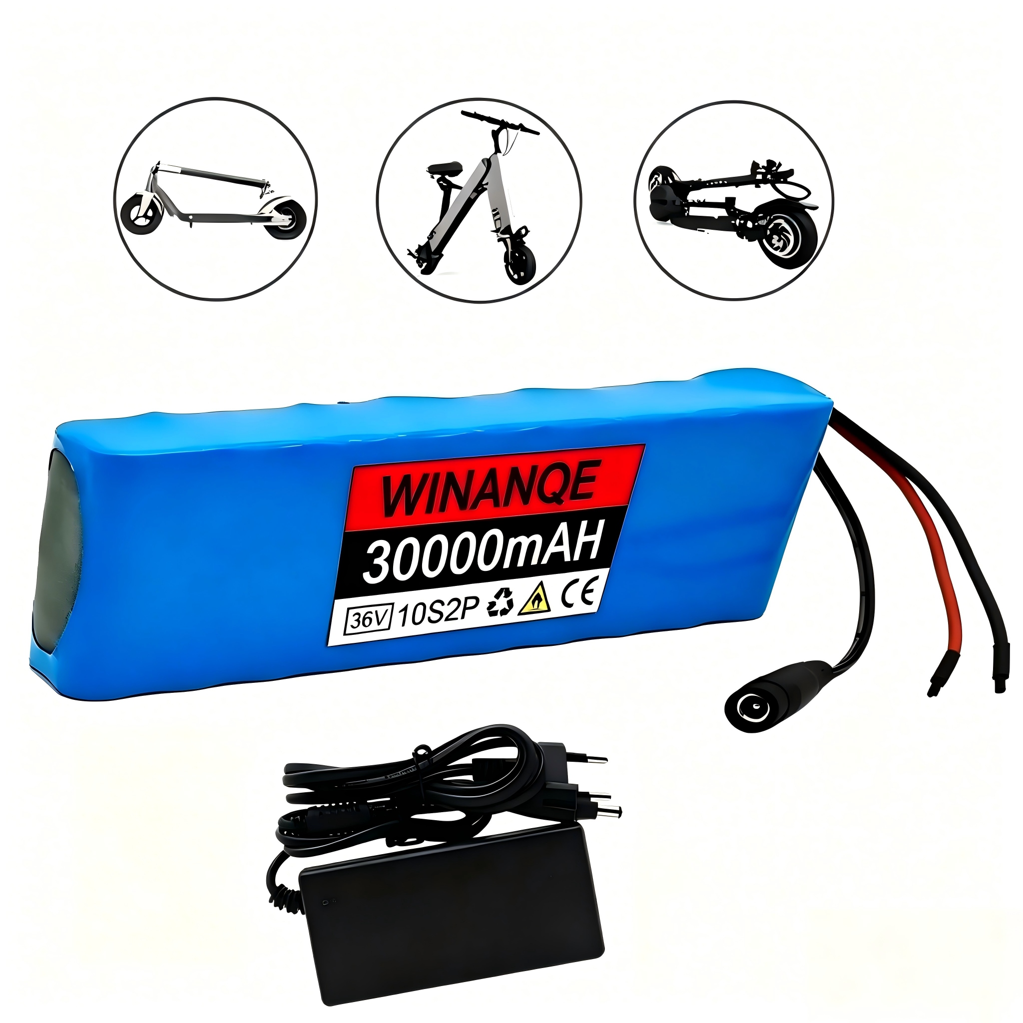 Akumulator Bateria do Hulajnogi Elektrycznej 36V 30000mAh Z ładowarką
